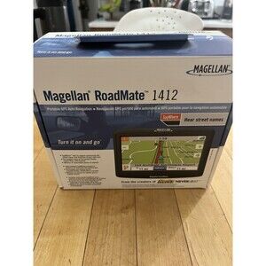 Magellan RoadMate 1412 Car Portable GPS Navigator System 4.3" USA Canada PR Maps